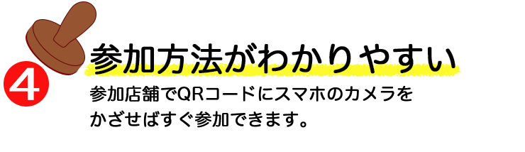 スタンプラリーの特徴